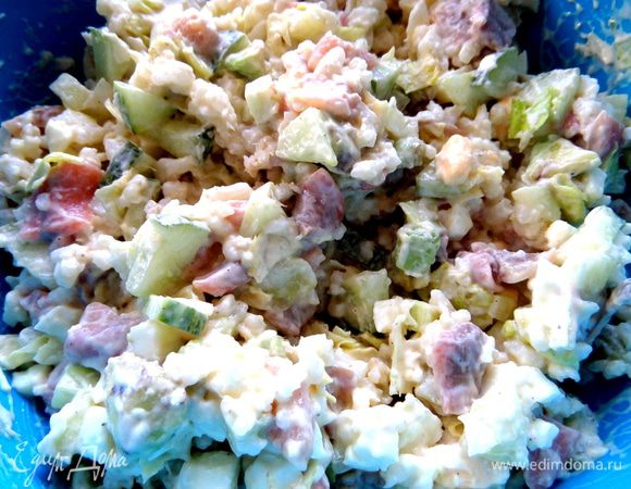 Перемешиваем и пробуем на соль.