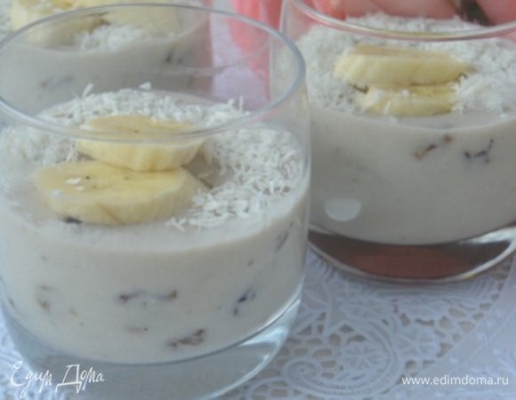 Охлодить в холодильнике примерно 3-4 часа и можно подавать! Кстати, отличный вариант для завтрака, если сделать с вечера).