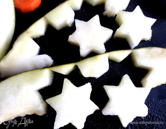 Как Вы понимаете, нужна несильно переспелая дынька)))