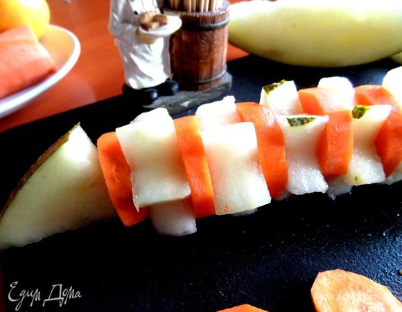 Далее чередуем звёздочки с кружочками...