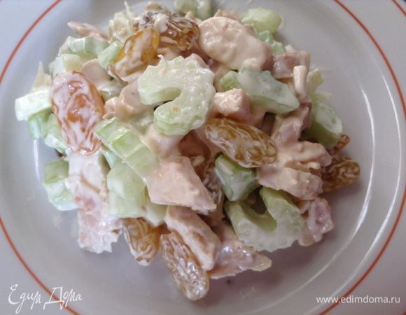 Все ингредиенты смешать, посолить  и заправить майонезом. 
Приятного аппетита!