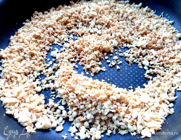 Жарим до золотистости. Он уже хрустящий!