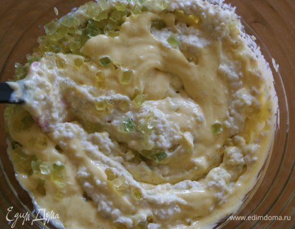 Все перемешать. Начинка получается очень вкусная! )))