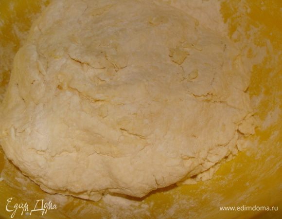 Тесто перемешать, накрыть и поставить в холодильник на 30 мин.