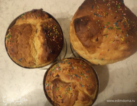 Выпекать при температуре 190 градусов 45 - 60 минут.