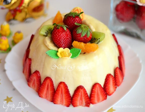 Приятного аппетита! Нежный приятный  вкус,во рту тает,как мороженое( когда редактировала рецепт,успели опробовать)))