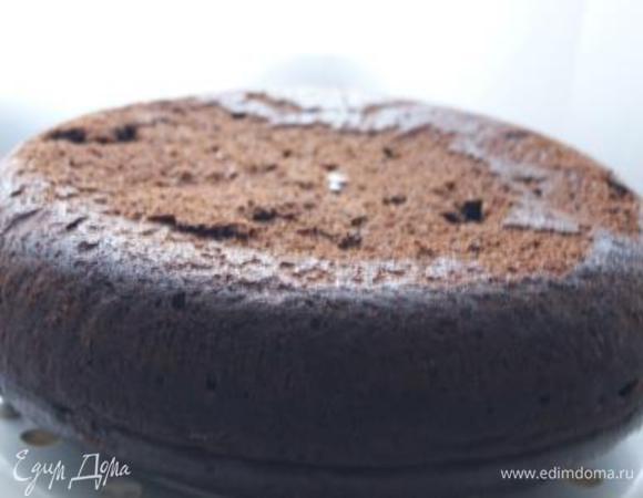 Выложить тесто в смазанную сливочным маслом чашу мультиварки, выпекать на режиме Мультиповар при 120 гр. 50 минут. Готовый бисквит остудить на решетке.