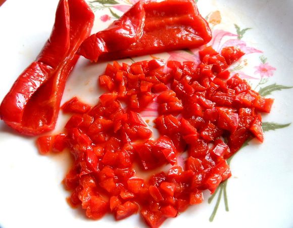 Измельчить.