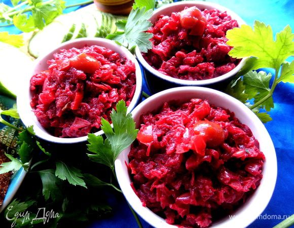 Раскладываем по креманочкам.