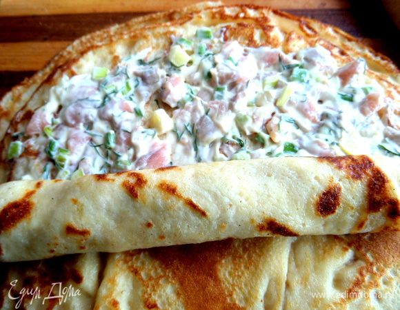 Сворачиваем крепы...