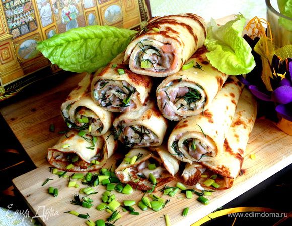 Очень мягкие,нежные,солнечные крепы с тающей во рту начинкой)))