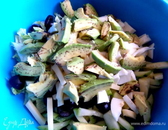 Плюс авокадо...