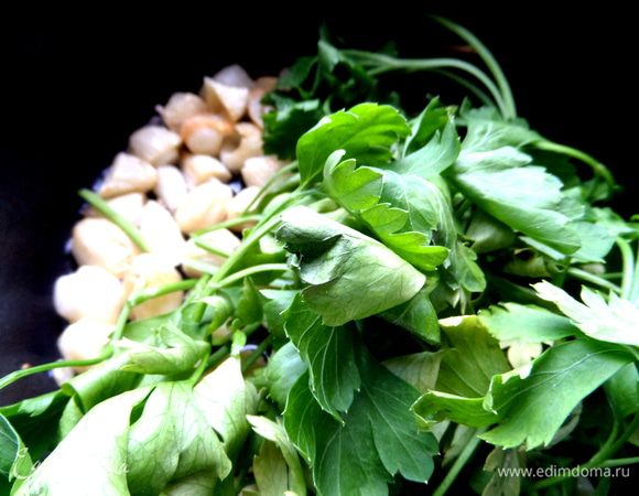 Отправить к чесноку.