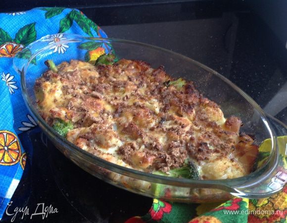 Достаем из духовки...