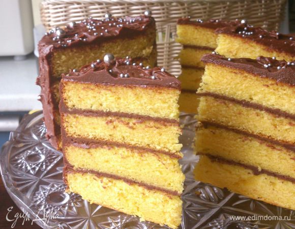 Перед едой тортик желательно подержать 20-30 минут при комнатной температуре.