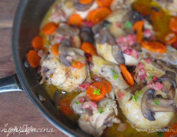 Посыпать тимьяном и подавать.Приятного аппетита:)