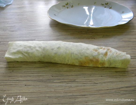 И сворачиваем как ролл.