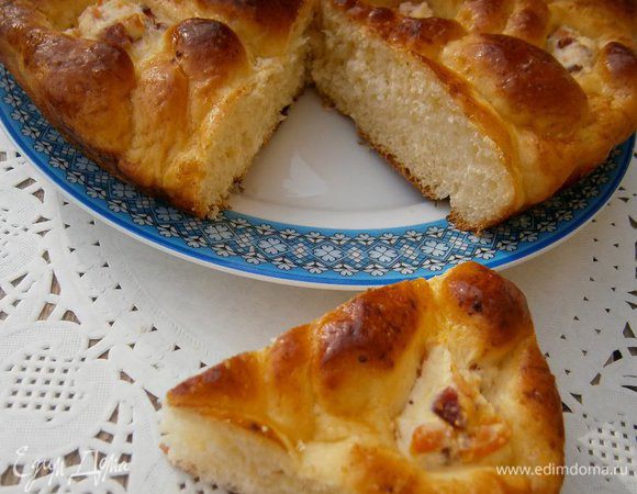 Кому кусочек вкусного пирога?
Угощайтесь!!!