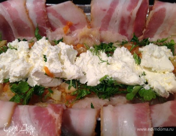 Зелень и сыр.