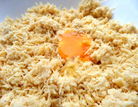 Желток пошёл в тесто.