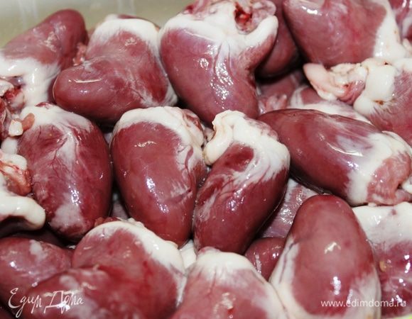 В списке ингредиентов указано сердце, но это означает утиные сердечки (их нет в предлагаемом перечне, к сожалению).