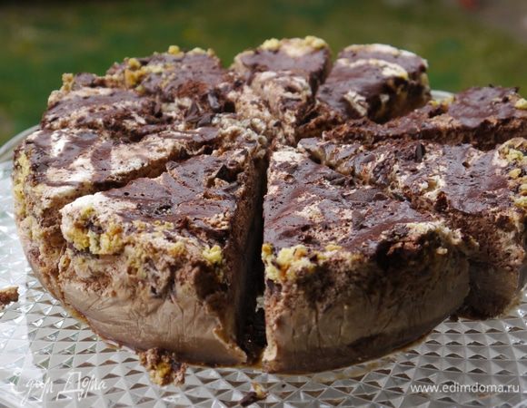 Отправить семифреддо в морозильник на 2 часа.