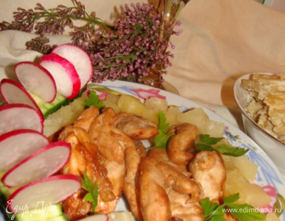 ОООчень вкусное мясо подаем к столу!!! Всем приятного аппетита!!!