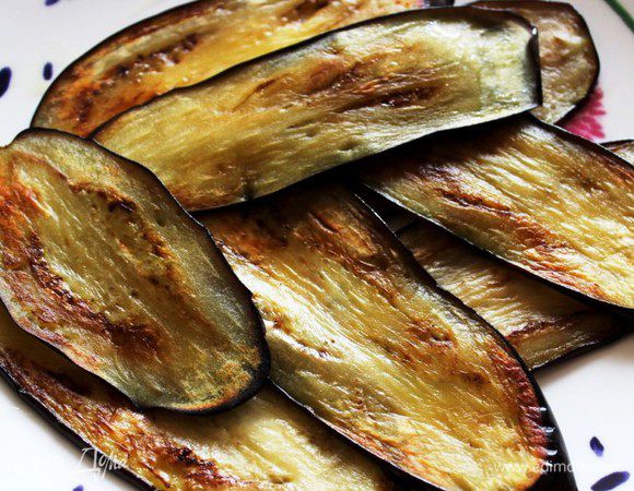 Обжарить на оливковом масле с двух сторон по 1 минуте.