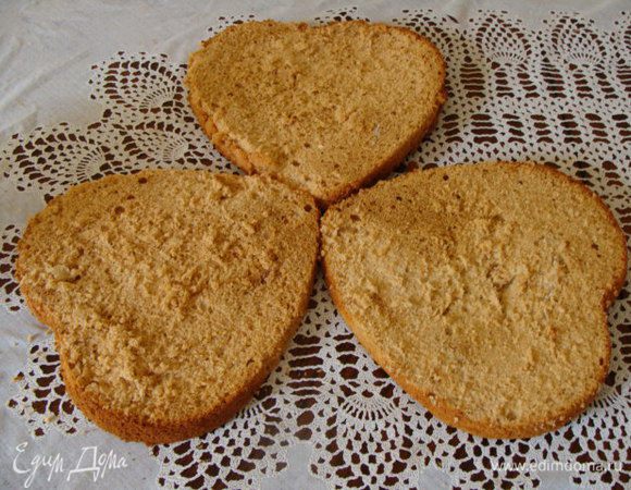 Режем на три равные части.