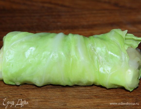 Заворачиваем как голубцы.