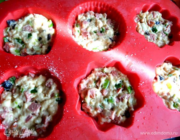 Остальное-в порционные формочки.