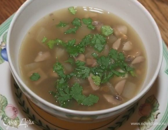 Подавать, присыпав петрушкой. 