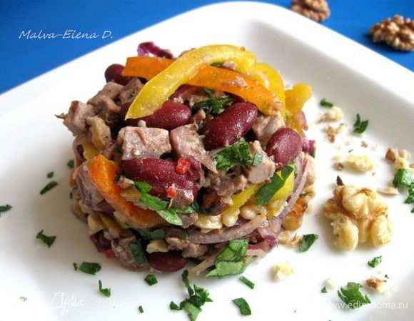 Украсить измельченной зеленью. Приятного аппетита!