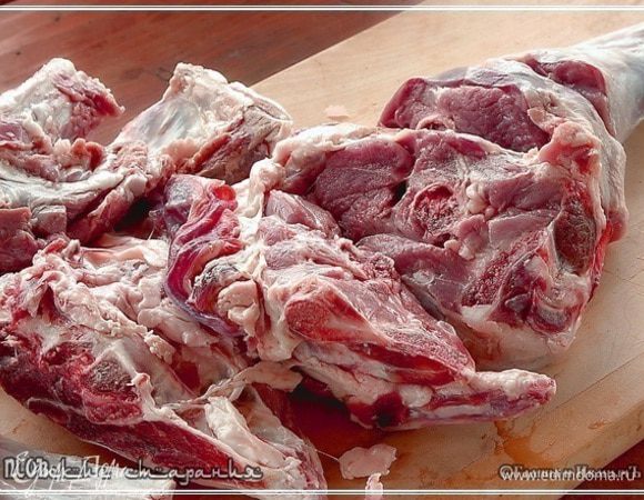 На самом деле можно и ногу использовать и шейку…, но нам нравится, когда без косточек.