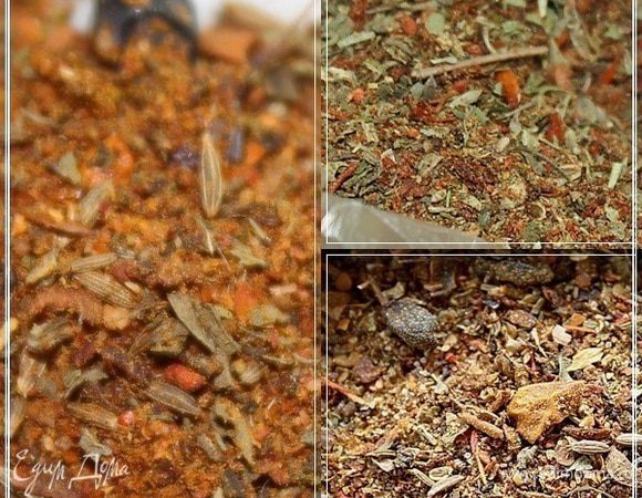 Смесь для плова. Тут, реально простор для фантазии самый, что ни на есть богатый. Традиционно – шафран, перчик, зира, барбарис, хотя Абдулло, у которого я покупаю специи, всегда делает какую-то особую смесь. 