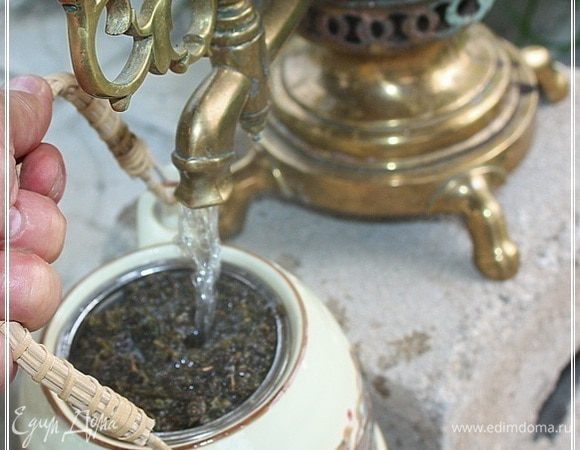 В этот момент чаек себе заварите. Очень вкусно получится.