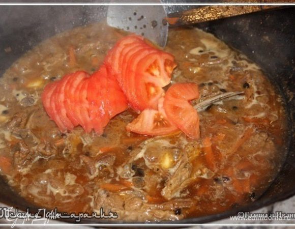 А можно и просто нарезать тонко и …, только шкурку лучше снять.