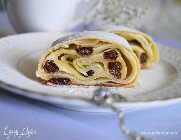 Ретэш остудить, посыпать сахарной пудрой и подавать к столу. Приятного чаепития!!!