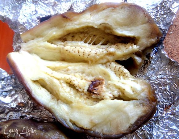 Все внутренности успешно пропеклись. Можно запечь и в духовке.