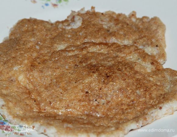 Блинчики "ужмутся" пока немного остынут.