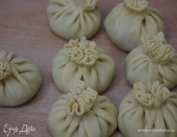 Получились вот такие симпатичные хинкали.