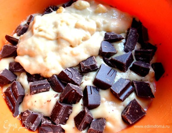 Сверху снова тесто.