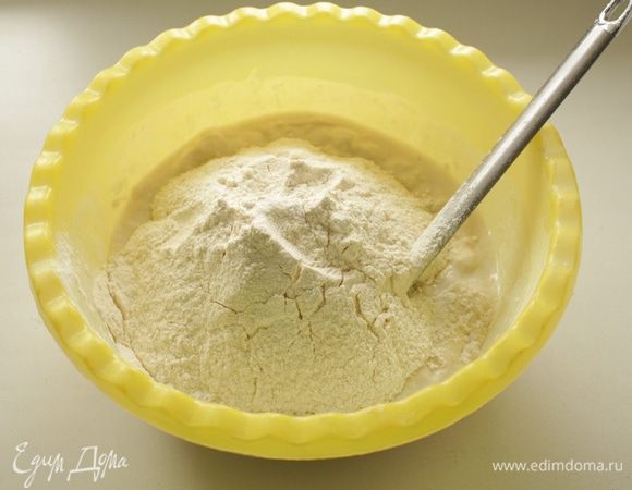 Муки  280 гр, соль.