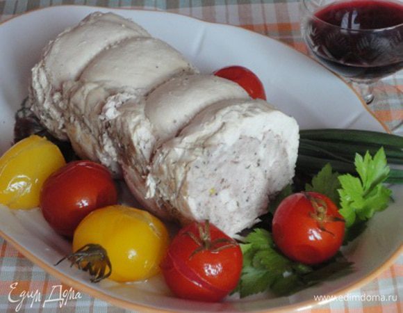 Запекать в духовке 50 минут при температуре 180 градусов.