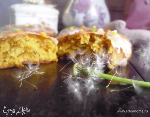 Вот такие они внутри, красивые и нежные… Очень вкусно с молоком на завтрак.

