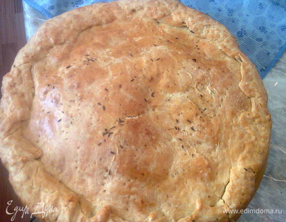 Выпекать 35-40 минут при t 170*.. Приятного аппетита!