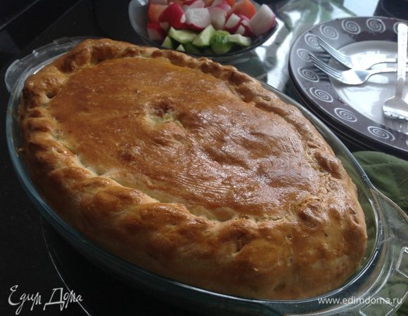 Достаньте из духовке и дайте немного отдохнуть.