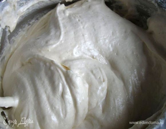 После вымешивания масса будет выглядеть так.

