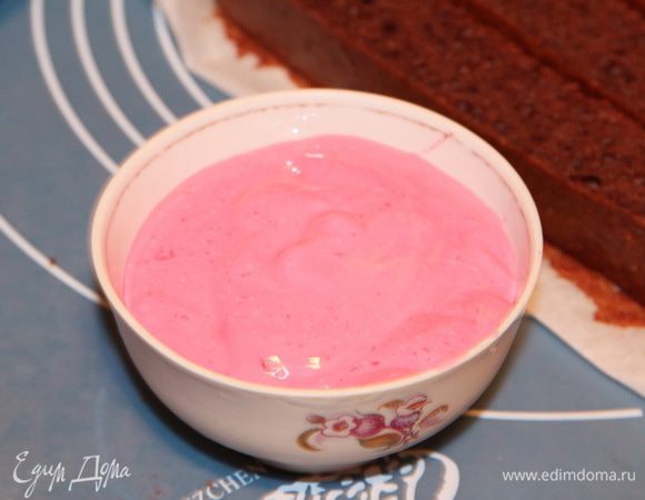 Получился вот такой крем.