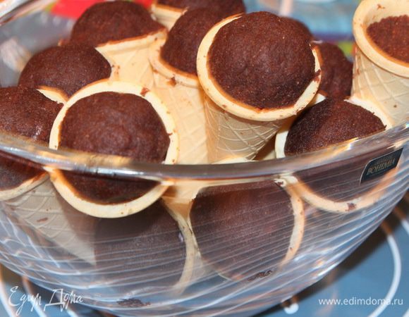 Все рожки отправляем в морозильную камеру.